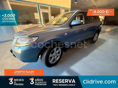 Azul Usado 2007 Hyundai Santa Fe Style SUV | 7390 € (Precio justo)