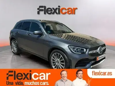 Usado Mercedes GLC200 163 CV (119 kW) 2022 Gris SUV