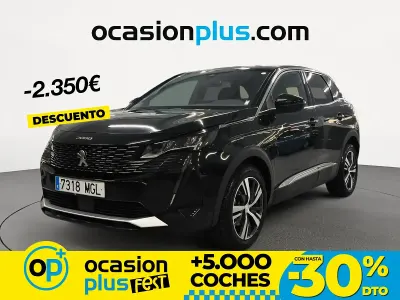 Käytetty Peugeot 3008 Allure 130 HP (95 kW) 2023 Musta Katumaasturi