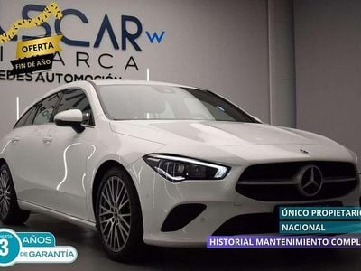 Blanco Usado 2021 Mercedes CLA200 Shooting Brake Familiar | 21.899 € (Precio justo)