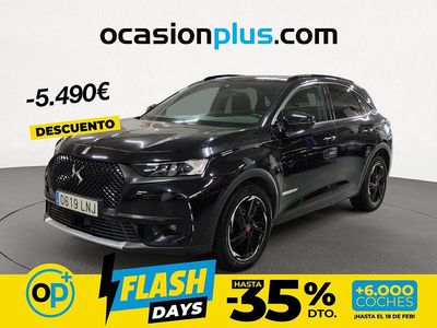 Usado DS Automobiles DS7 Crossback Performance Line Plus 180 CV (132 kW) 2021 Negro SUV