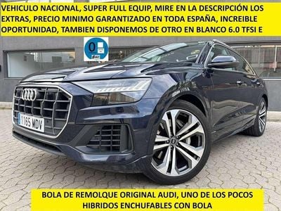 Begagnad Audi Q8 S-line plus 381 HK (280 kW) 2023 Blå SUV