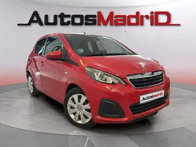 Usado Peugeot 108 Active 82 CV (60 kW) 2018 Rojo Berlina