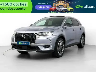 Usado DS Automobiles DS7 Crossback Bastille Plus 130 CV (95 kW) 2021 Gris / plata SUV
