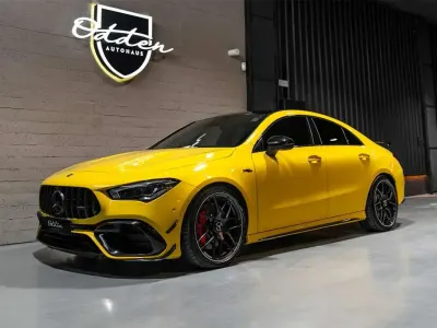 Käytetty Mercedes CLA45 AMG AMG 421 HP (309 kW) 2022 Keltainen Coupe - kaksiovinen