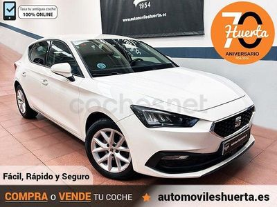Usado Seat Leon Style 115 CV (84 kW) 2021 Blanco Berlina