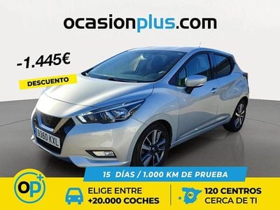 Gris / plata Usado 2019 Nissan Micra Acenta Berlina | 11.090 € (Buen precio)
