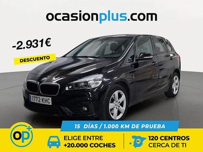 Negro Usado 2018 BMW 218 Active Tourer Monovolumen | 15.750 €