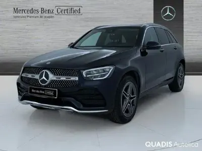 Usado Mercedes GLC200 163 CV (119 kW) 2022 Azul cavansita SUV