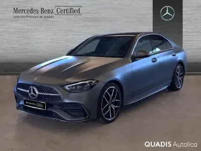 Usado Mercedes C220 200 CV (147 kW) 2022 Gris selenita