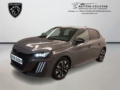 Usado Peugeot 208 Allure 100 CV (73 kW) 2025 Gris Utilitario