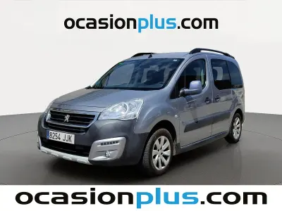 Usado Peugeot Partner Tepee Outdoor 100 CV (73 kW) 2015 Gris plata Monovolumen