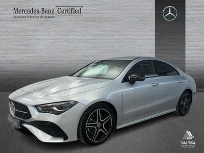 Plateado Usado 2025 Mercedes CLA220 AMG line Berlina | 41.200 € (Precio justo)