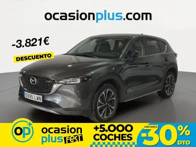 Usado Mazda CX-5 Newground 150 CV (110 kW) 2022 Gris SUV