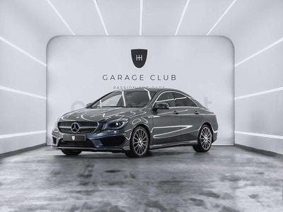 Usado Mercedes CLA220 AMG line 177 CV (130 kW) 2015 Gris / plata Berlina