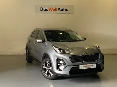 Usado Kia Sportage 136 CV (100 kW) 2019 Gris / plata SUV