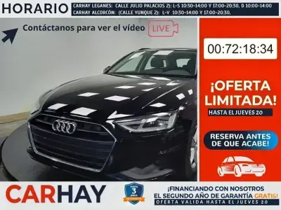 Usado Audi A4 Premium 151 CV (111 kW) 2021 Negro Familiar