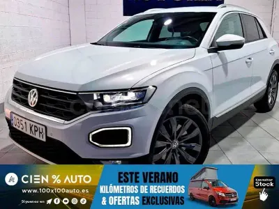 Usado VW T-Roc Sportline 190 CV (139 kW) 2018 Blanco SUV