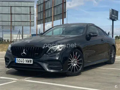 Usado Mercedes E220 194 CV (142 kW) 2017 Negro Coupe