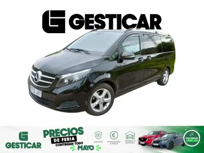 Käytetty Mercedes V220 163 HP (119 kW) 2017 Musta Tila-auto