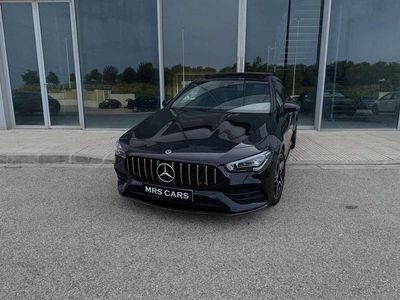 Usado Mercedes CLA200 163 CV (119 kW) 2020 Negro Coupe