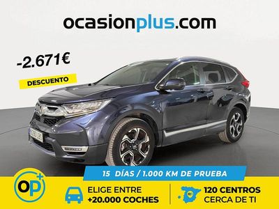Usado Honda CR-V Executive 184 CV (135 kW) 2019 Azul SUV