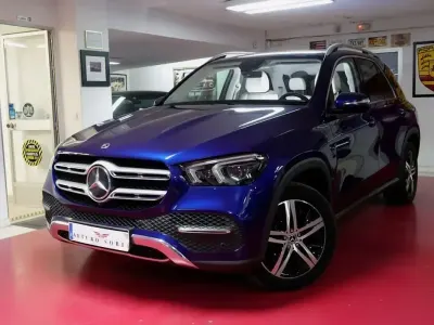 Usado Mercedes GLE400 330 CV (242 kW) 2022 Azul SUV