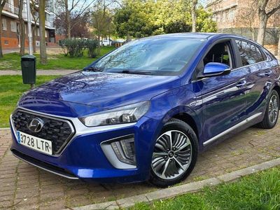 Usado Hyundai Ioniq 141 CV (103 kW) 2021 Azul Utilitario