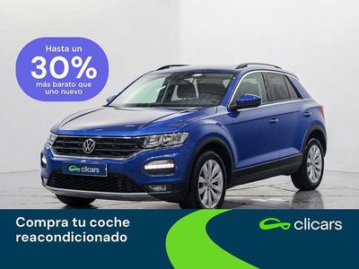 Azul Usado 2021 VW T-Roc Advance SUV | 19.990 € (Precio justo)