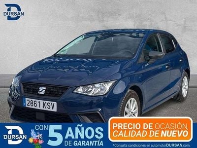 Usado Seat Ibiza Reference 80 CV (58 kW) 2019 Azul Utilitario