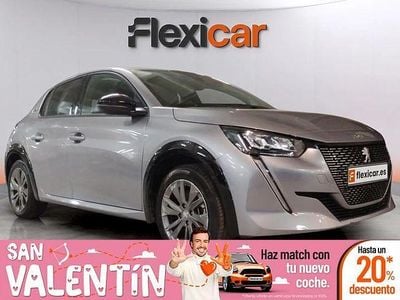 Usado Peugeot e-208 Allure 100 kW (136 CV) 2022 Gris Utilitario