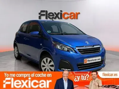 Usado Peugeot 108 Active 72 CV (52 kW) 2021 Azul Berlina