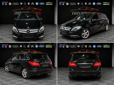 Usado Mercedes B200 136 CV (100 kW) 2012 Negro Utilitario