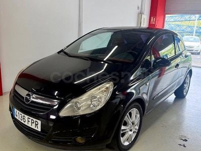 Usado Opel Corsa Enjoy 75 CV (55 kW) 2007 Negro Utilitario