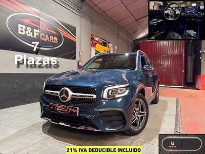 Usado Mercedes GLB200 150 CV (110 kW) 2020 Azul SUV