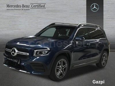 Usado Mercedes GLB200 AMG line 150 CV (110 kW) 2022 Azul denim SUV