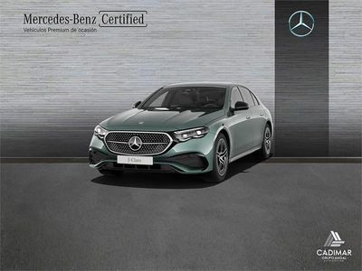 Nuevo Mercedes E220 197 CV (144 kW) 2025 Verde Berlina
