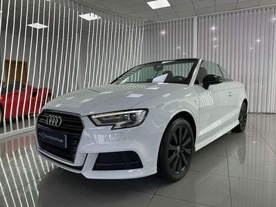 Usado Audi A3 Cabriolet S-Line 110 CV (80 kW) 2017 Blanco Descapotable