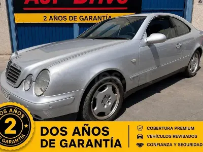 Usado Mercedes CLK230 193 CV (141 kW) 1998 Gris / plata Coupe