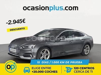 Gris / plata Usado 2019 Audi A5 Sportback Sport Utilitario | 27.450 € (Precio justo)