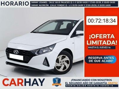 Usado Hyundai i20 101 CV (74 kW) 2021 Blanco Utilitario
