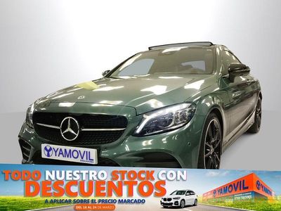 Usado Mercedes C220 194 CV (142 kW) 2023 Verde Coupe