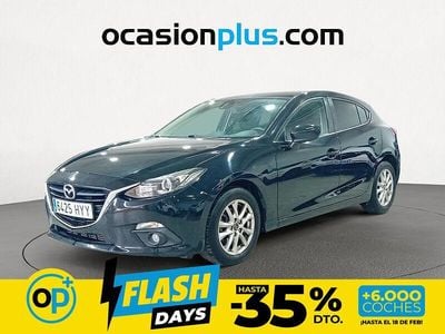 Usado Mazda 3 Style 150 CV (110 kW) 2014 Negro Utilitario