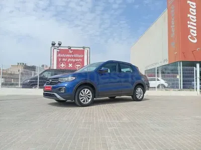 Usado VW T-Cross Advance 110 CV (80 kW) 2023 Azul SUV
