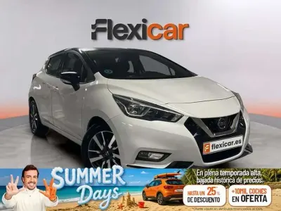 Usado Nissan Micra Acenta 71 CV (52 kW) 2018 Blanco Utilitario