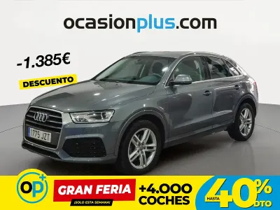Usado Audi Q3 Sport 150 CV (110 kW) 2017 Gris SUV