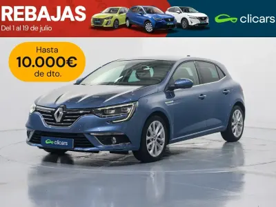 Usado Renault Mégane Zen 130 CV (95 kW) 2018 Azul Berlina