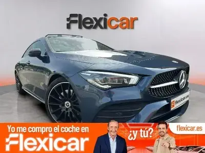 Usado Mercedes CLA200 163 CV (119 kW) 2022 Azul Coupe
