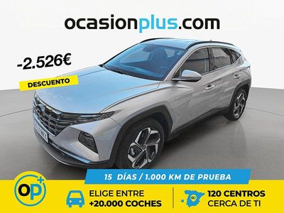 Gris Usado 2023 Hyundai Tucson SUV | 26.490 € (Precio justo)