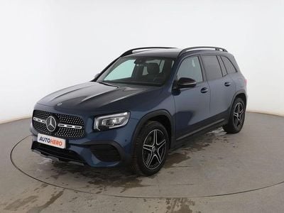 Usado Mercedes GLB200 AMG line 150 CV (110 kW) 2023 Azul SUV